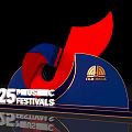 2025 Music Festivals Live Music Photo Spot With Red Note And Blue Stage