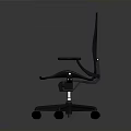 Modern Ergonomic Office Chair With Mesh Back Adjustable Armrests And Swivel Wheels