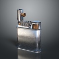 Lighter Mechanical Lighter Kerosene Lighter Windproof Lighter Realistic 3d model