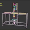 modern digital engraving machine cnc machine cnc three axis engraving machine 3d model