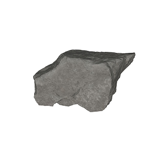 Modern Realistic Scanning Stone Rock Granite Natural Landscape 3d model