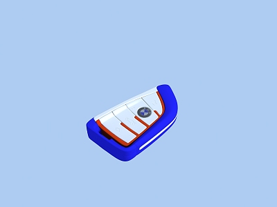 Modern Car Key BMW Key 3d model