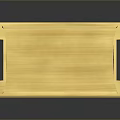 Wooden Storage Box with Handles for Home Organizing and Decorative Use