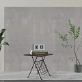 Modern Side Table With Wooden Top Black Metal Frame And Grid Storage Basket