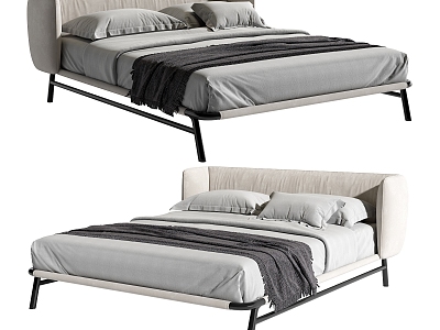 Double bed model