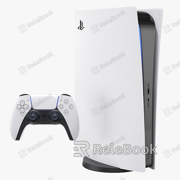 Modern game console Sony game console handle model