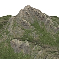 Mountain Mountain Peak Alpine Peak Geopark 3d model