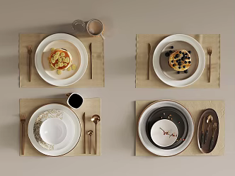 Tableware 3d model