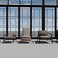 Stylish Single Sofa In Various Modern Upholstered Designs With Neutral Tones And Comfortable Backrests