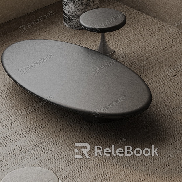 Modern coffee table model