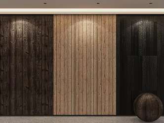 anticorrosive wood wall panel floor 3d model