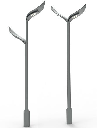 modern street lamp 3d model