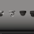 Ceiling Mounted Security Cameras With Various White And Black Designs For Home Surveillance Systems