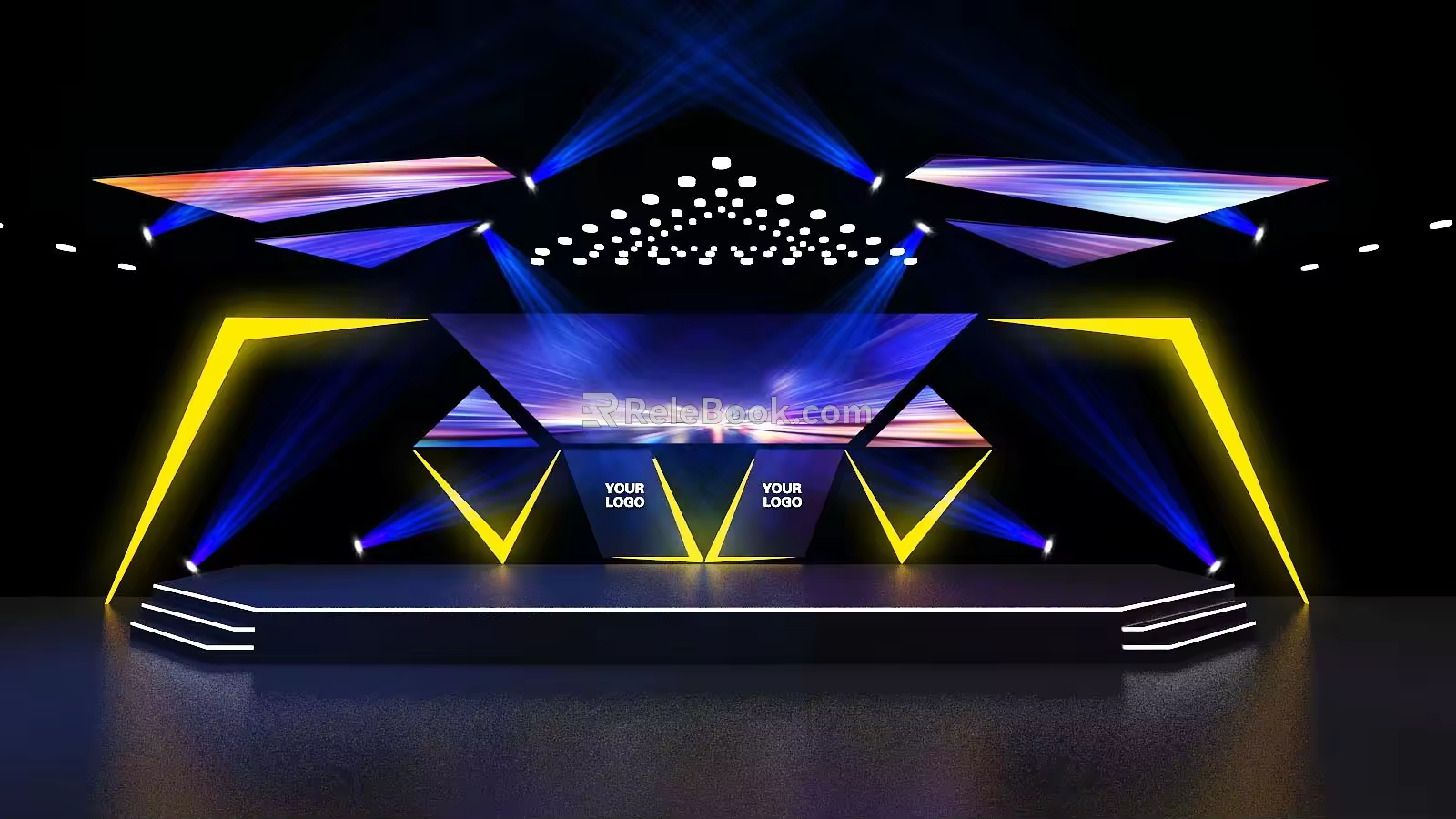 Dynamic Stage 3d model