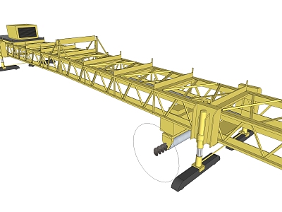 modern bridge erecting machine model