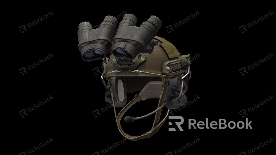 Military Night Vision Lightweight Helmet model