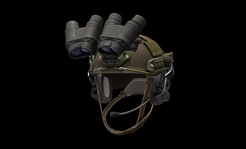 Military Night Vision Lightweight Helmet 3d model