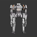 Modern Robot Assistant Small Robot Butler 3d model
