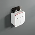Modern Wall Mounted Bathroom Accessories With Minimalist Design For Toilet Use