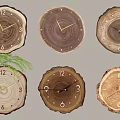 clock wall clock 3d model