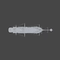 Vintage Wooden Sailing Ship With Three Masts And Classic Rigging Details