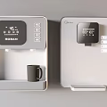 Modern direct drinking machine pipeline machine wall hanging direct drinking machine water dispenser water purifier 3d model