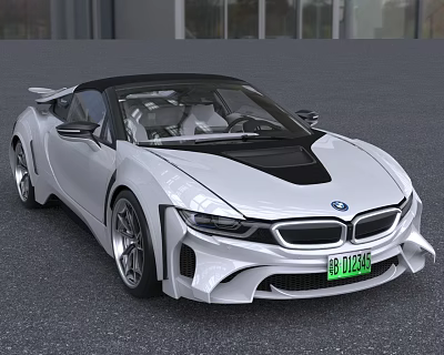 2023 BMW I8 Contraction Roadster 3d model
