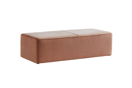 modern sofa stool bed end stool 3d model