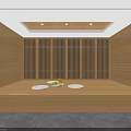 Modern SPA Sauna Interior With Wooden Panels Ambient Lighting And Relaxation Setup