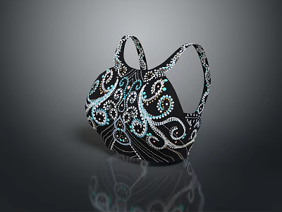 Modern Underwear Bra Full Cup Bra Strapless Bra 3d model