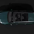 Dark Green Luxury SUV With Sporty Design Sleek Body Lines And Alloy Wheels