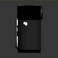 DSLR Camera Card Machine Digital Camera Digital Camera Photographic Equipment 3d model