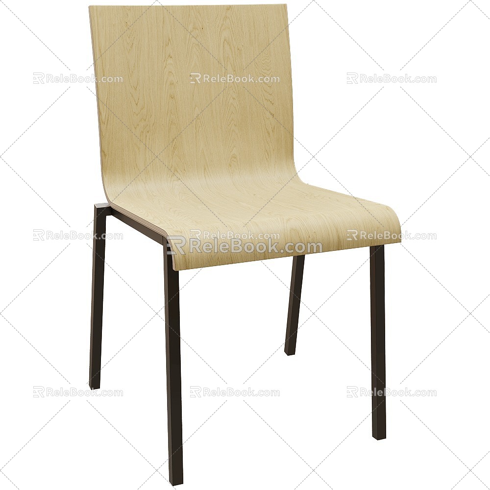 BentWood Dining Chair 3d model