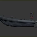 Inflatable Water Transport Vessel With Multiple Seats And Metal Frame Design