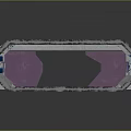 Sci-fi Corridor Sci-fi Capsule Space Capsule Hibernation Cabin Freezing Cabin Rest Cabin Rest Capsule 3d model