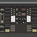 Metal Wine Cabinet Constant Temperature Wine Cabinet Red Wine Constant Temperature Wine Cabinet 3d model