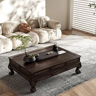 New Chinese style coffee table 3d model