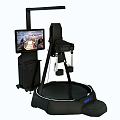 Advanced VR Simulator With Interactive Screen Seat And Circular Platform