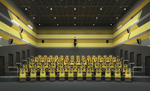 Industrial LOFT Cinema 3d model