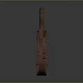 Lock combination lock metal lock antique lock old lock tools hardware tools processing tools furniture 3d model