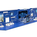 Open Interactive Area Design With Display Screens And Interactive Tech Elements