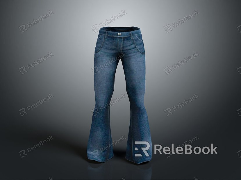 Jeans Casual Pants Denim Casual Pants Men's Pants Women's Pants Men's Pants Women's Pants model