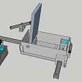 High Precision Automated Industrial Equipment Featuring Mechanical Arm Control Panel And Conveyor Parts