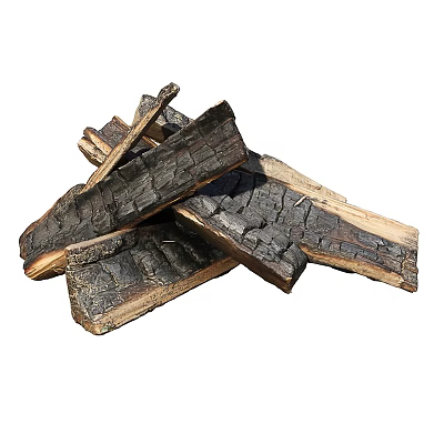 Stacked Split Firewood Logs With Dark Charred Exterior And Natural Wood Texture 3d model Stacked Split Firewood Logs With Dark Charred Exterior And Natural Wood Texture 3d model