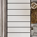 Modern Stylish Room Dividers With Metal Frames Glass Panels And Geometric Patterns