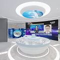 Smart Upgrade Happy West City Exhibition Hall With Large Screen And Display Areas