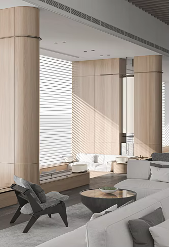 Modern negotiation area Sales office Negotiation area 3d model