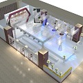 Wedding Exhibition Activity Desk 3d model