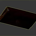 Dark Red Leather Wallet With Metallic Clasp For Daily Essentials Storage