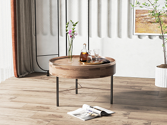 Modern coffee table 3d model